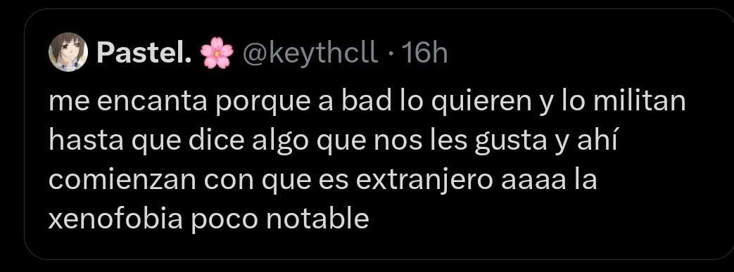 Pero sos semejante pelotuda no??? Lo dije porque nos llamaste xenófobos por decir que es extranjero y por ende no puede opinar. No dijiste nada más que eso ahí. Y no intentes victimizar a BadEmpanada justamente con eso porque el es igual o peor xenofobo que muchos acá. Boludita