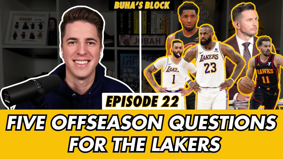 Five important offseason questions for the Lakers: -- Who's the next head coach? -- What happens with LeBron? -- What happens with DLo? -- Three stars vs. upgrading rotation? -- How do they use their picks? Watch here: youtube.com/watch?v=IKrHof…