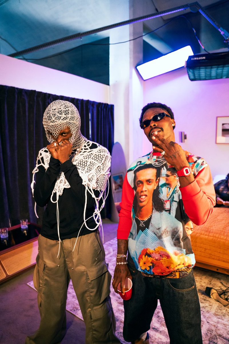 Victony x Asake. 📸