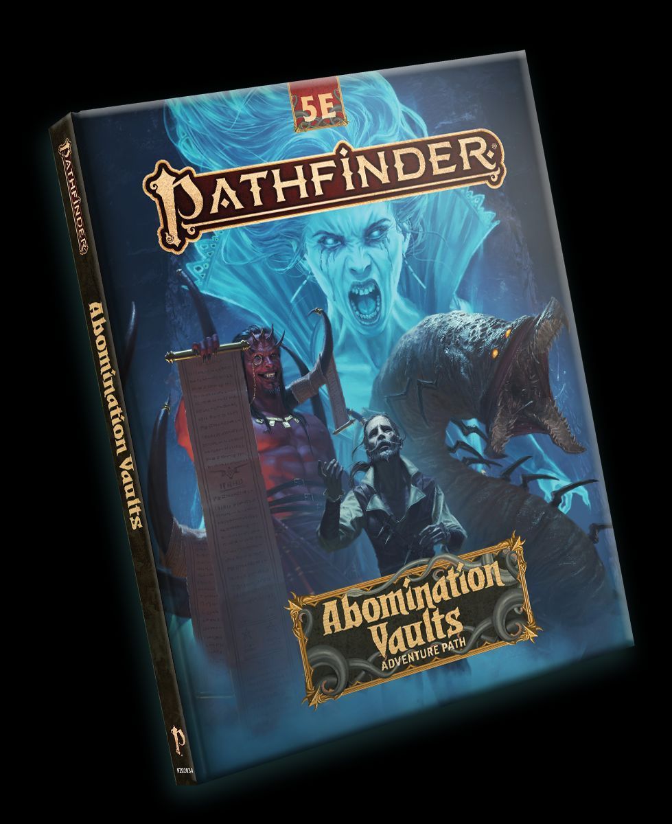 The Golarion you love meets the world’s oldest RPG ruleset! The Abomination Vaults for 5e is available for purchase in our store! paizo.me/3vxHAMG