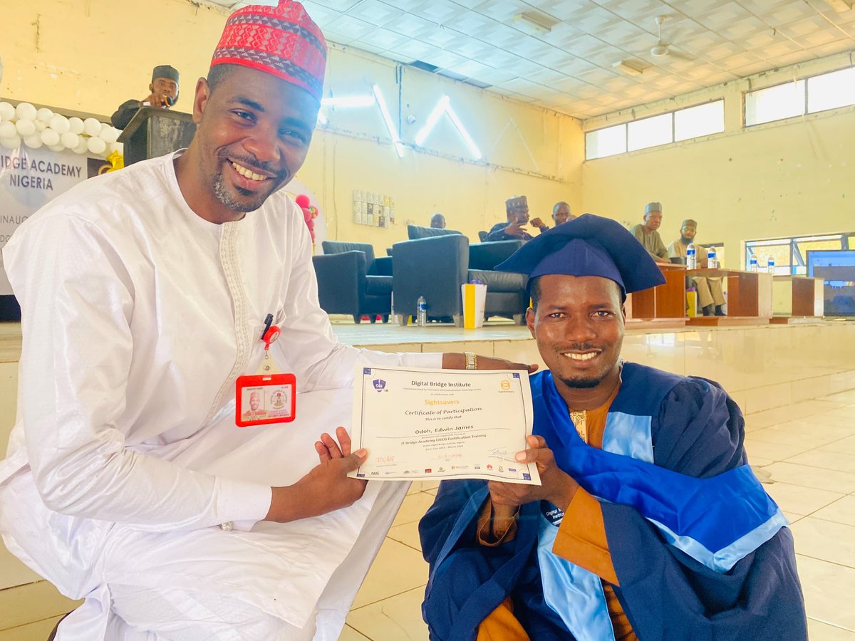 Yusuf Sharada🔴 (@sharada_yusuf) on Twitter photo It was a joyous moment, when I represented His Excellency <a href="/Kyusufabba/">Abba Kabir Yusuf</a> during the graduation ceremony of some people living with disability (PWD), who undergone IT training at Digiral Brigde Institute, Kano campus. <a href="/FMCIDENigeria/">Fed. Min. of Comms, Innovation & Digital Economy</a> <a href="/NgComCommission/">ncc.gov.ng</a> <a href="/KwankwasoRM/">Rabiu Musa Kwankwaso</a> It was a joyous moment, when I represented His Excellency <a href="/Kyusufabba/">Abba Kabir Yusuf</a> during the graduation ceremony of some people living with disability (PWD), who undergone IT training at Digiral Brigde Institute, Kano campus. <a href="/FMCIDENigeria/">Fed. Min. of Comms, Innovation & Digital Economy</a> <a href="/NgComCommission/">ncc.gov.ng</a> <a href="/KwankwasoRM/">Rabiu Musa Kwankwaso</a>