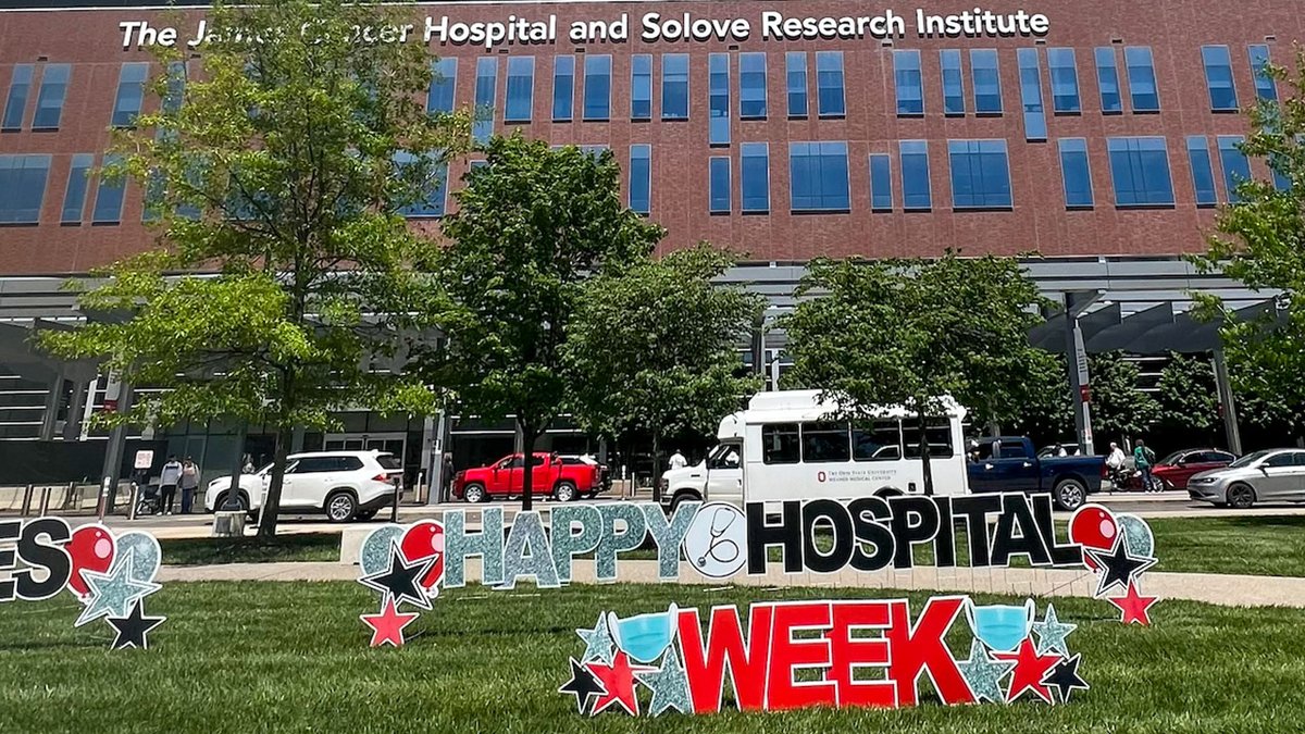 Happy #HospitalWeek to all of the fantastic faculty and staff members at our hospitals and clinics. Thanks for all you do to save and improve patients' lives in #Columbus and around the world.