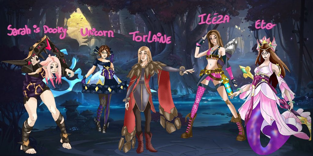 cpasetolol's tweet photo. Say hello to Infernal Sirens ! I’m so excited we will do great together im sure ! 😎😊
Toplane: @xUnicornishx 
Jungle: @sarahtoninx9 
Midlane: @Torlaine_ 
Adc: @Iteza_LOL 
Support: @cpasetolol 
Sub: @ahri_rose_elmac and @alakamita https://t.co/MXBxhc8yMR