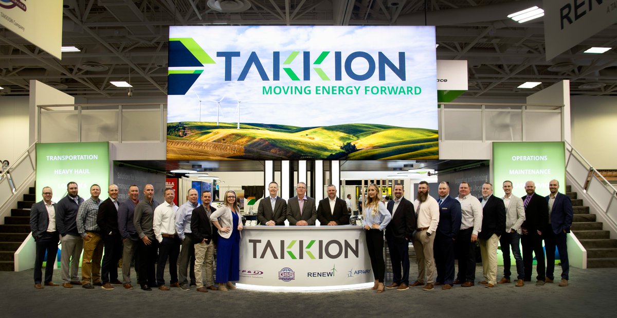 Another CLEANPOWER in the books for the TAKKION team! Thank you to everyone who stopped by our booth, attended our after party and followed along with us as we took on Minneapolis last week! #cleanpower2024 @USCleanPower