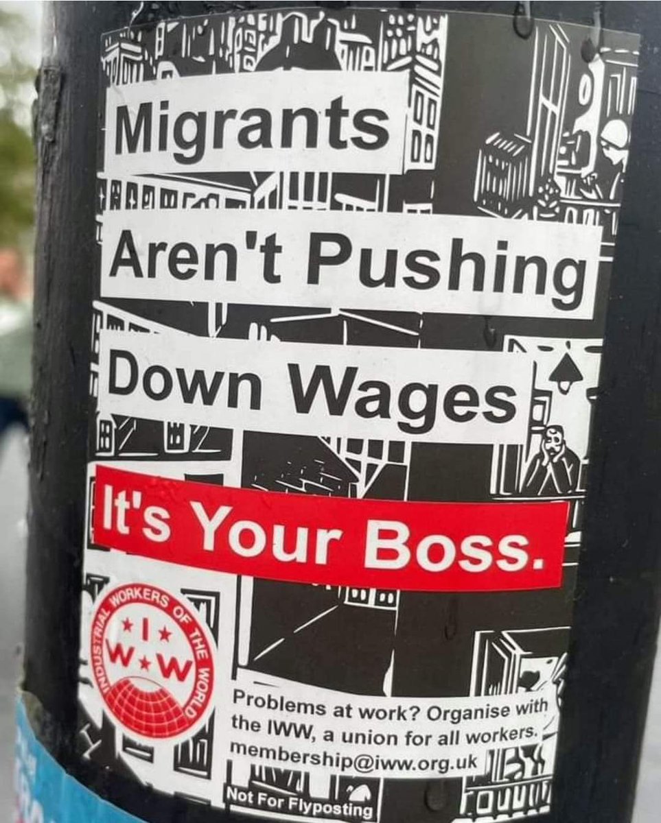 On the streets: You can join the IWW today wherever you work or live iww.org.uk/join #migrantrightsareworkersrights #IWW