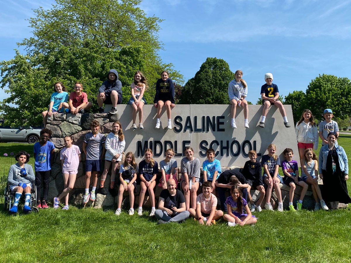 This crew is ready for the middle school!!