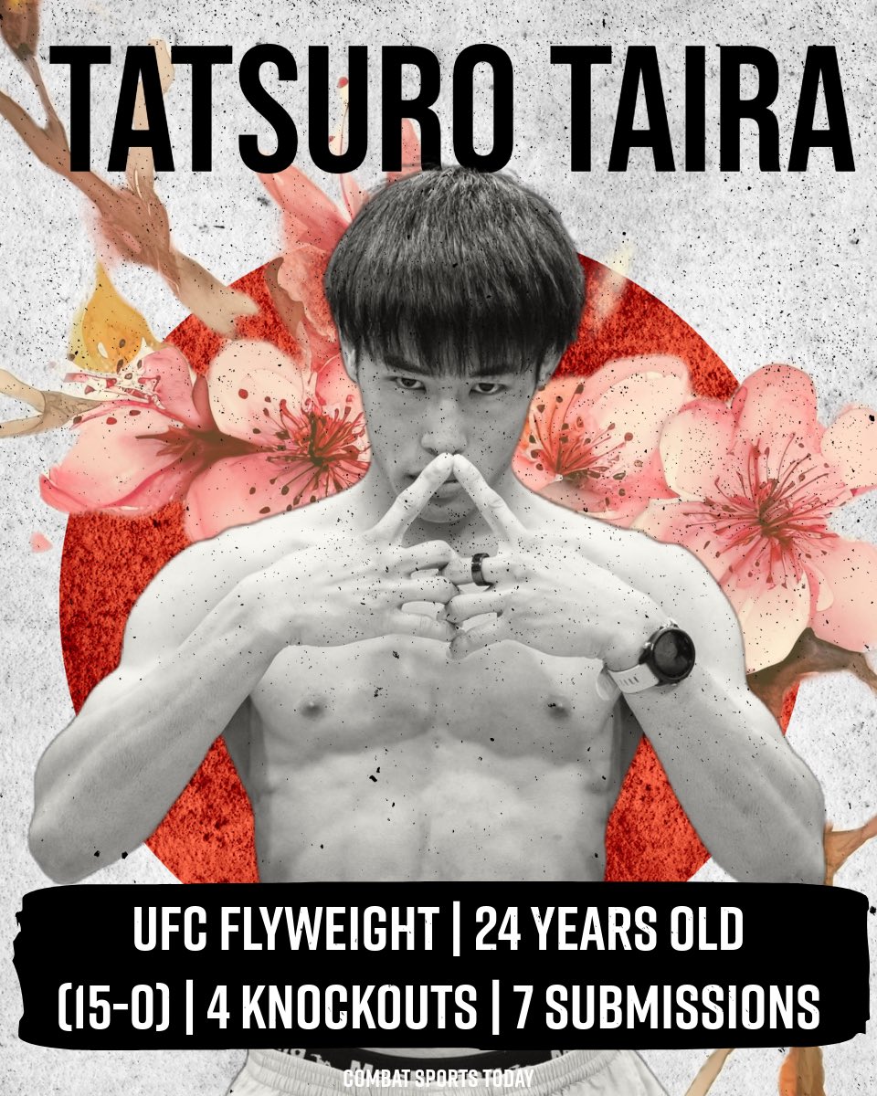 Tatsuro Taira gets to headline his first UFC event on June 15th. The first Japanese fighter to headline a UFC card since Yushin Okami vs. OSP fought on September 23, 2017. (h/t @mmaecosystem)