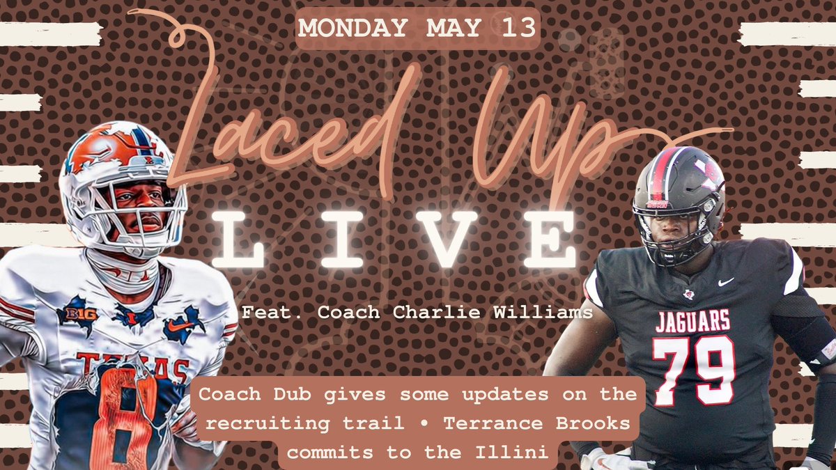 🚨🚨PSA🚨🚨

LacedUp LIVE! will be happening a little bit later tonight (traveling sucks 🫠) but we will be live & talkin ball at about 8:30 CST!

Coach Dub gives us a check in with some BIG (😉) time recruits & some talk about upcoming camps to keep your eye on! PLUS our