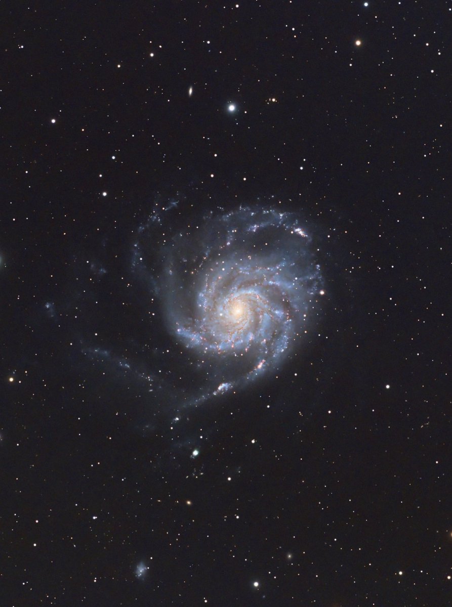 M101 , 25 million light years away, above @CSHL