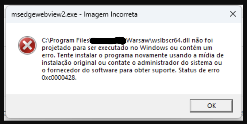 fastroni_igor's tweet photo. Ja tiveram esse problema ao tentar rodar o anticheat da @GamersClubCS ?? Ja desinstalei o antivirus e nem assim funcionou https://t.co/LwOcY2y7SC