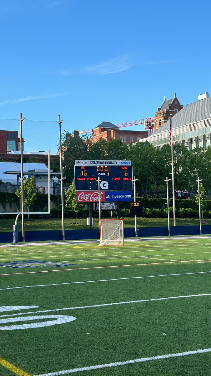 Final score @GCgirlslax are once again WCAC CHAMPIONS