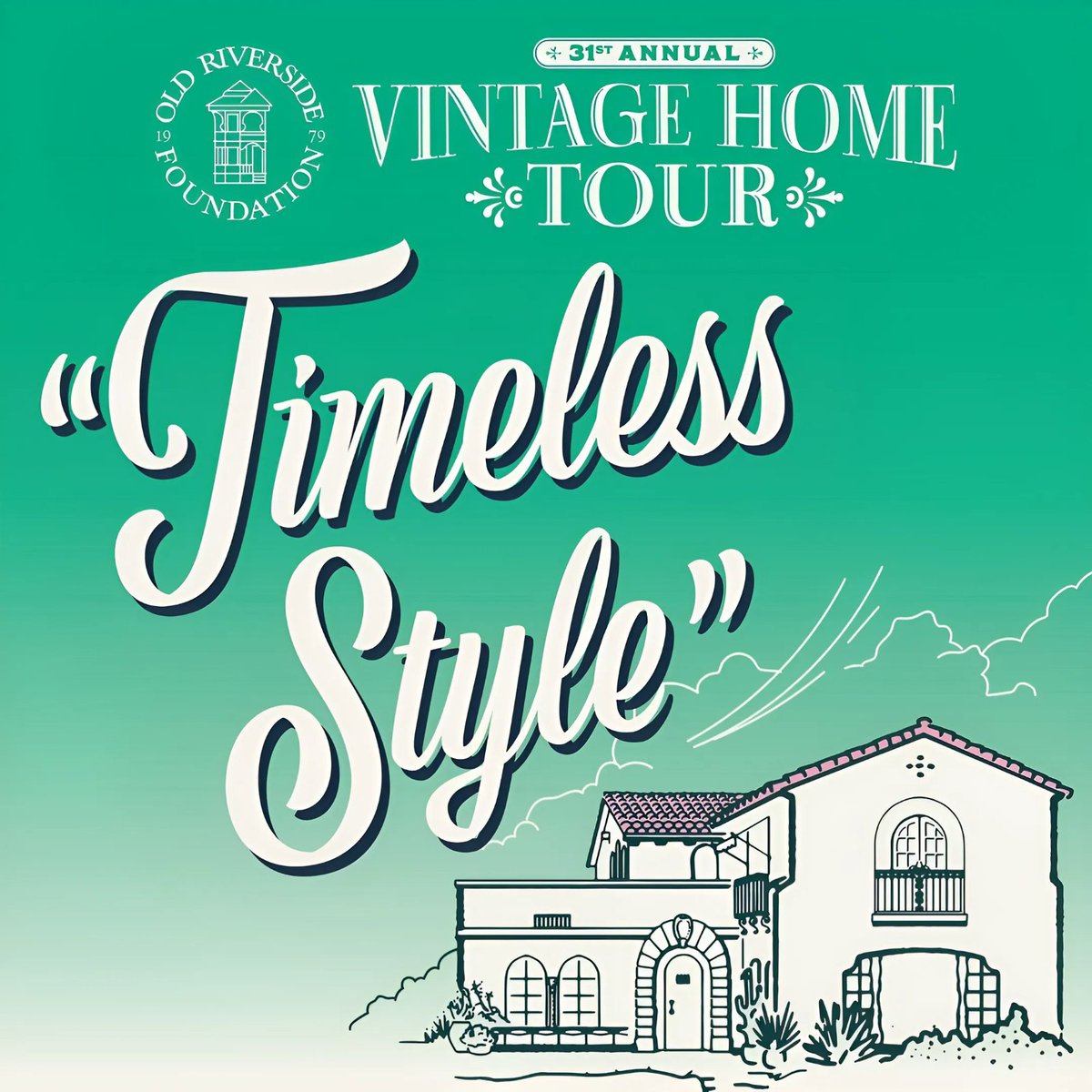 Step back in time this Saturday, May 18 (10am-4pm) with the Old Riverside Foundation's Vintage Home Tour! Explore 5 historic Riverside gems & don't miss the fun at the Weber House (raffles, music, vendors!) Purchase your tickets today: oldriverside.org