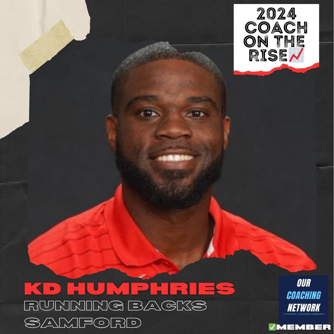 Our Coaching Network | A Football Coach Community (@ourcoachingnet) on Twitter photo 🏈FCS Coach on The Rise📈
<a href="/SamfordFootball/">Samford Football</a> Running Backs Coach <a href="/TheChozenHump/">Coach Hump</a> is one of the Top Offensive Coaches in CFB✅
And he is a 2024 Our Coaching Network Top FCS Coach on the Rise📈
FCS Coach on The Rise🧵👇 🏈FCS Coach on The Rise📈
<a href="/SamfordFootball/">Samford Football</a> Running Backs Coach <a href="/TheChozenHump/">Coach Hump</a> is one of the Top Offensive Coaches in CFB✅
And he is a 2024 Our Coaching Network Top FCS Coach on the Rise📈
FCS Coach on The Rise🧵👇