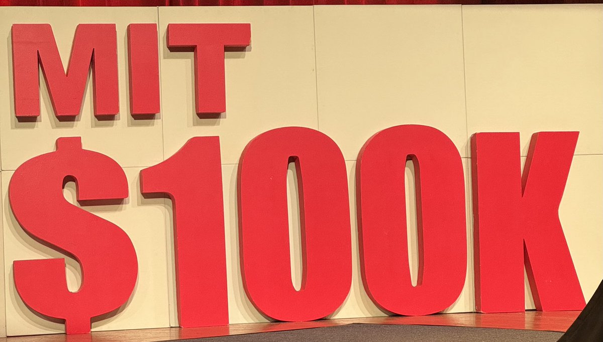 Honored again to be a judge at MIT $100K! ⁦<a href="/mit100k/">MIT $100K Entrepreneurship Competitions</a>⁩