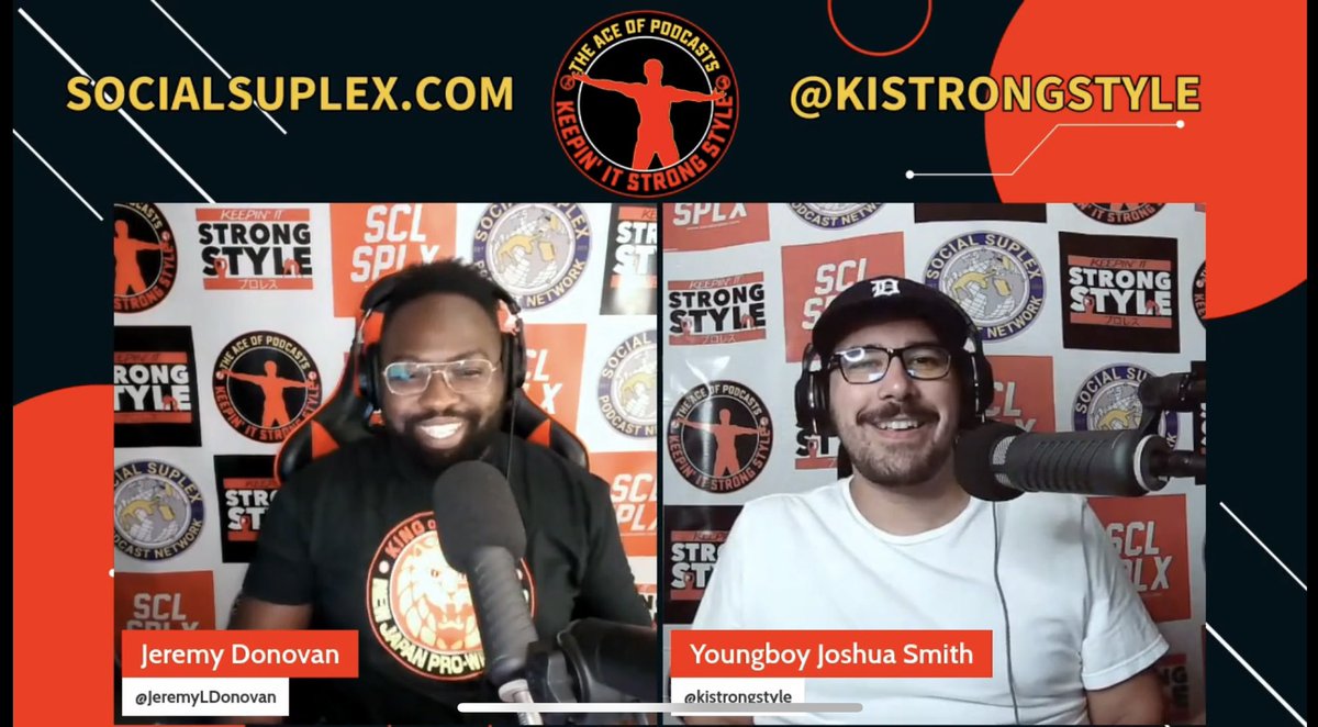 Streaming LIVE tonight at 8:05 p.m. ET for IWGP tier Patreon subscribers. Join us! patreon.com/KIStrongStyle