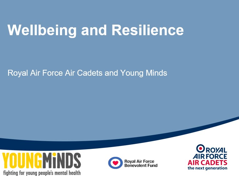 Another fantastic evening delivering Wellbeing and Resilience training to Weymouth sqn RAFAC. What a great bynchvof cadets and staff!
Great to meet you and look forward to working with you soon!
@aircadets @ComdtAC @RAFAC_MHealth