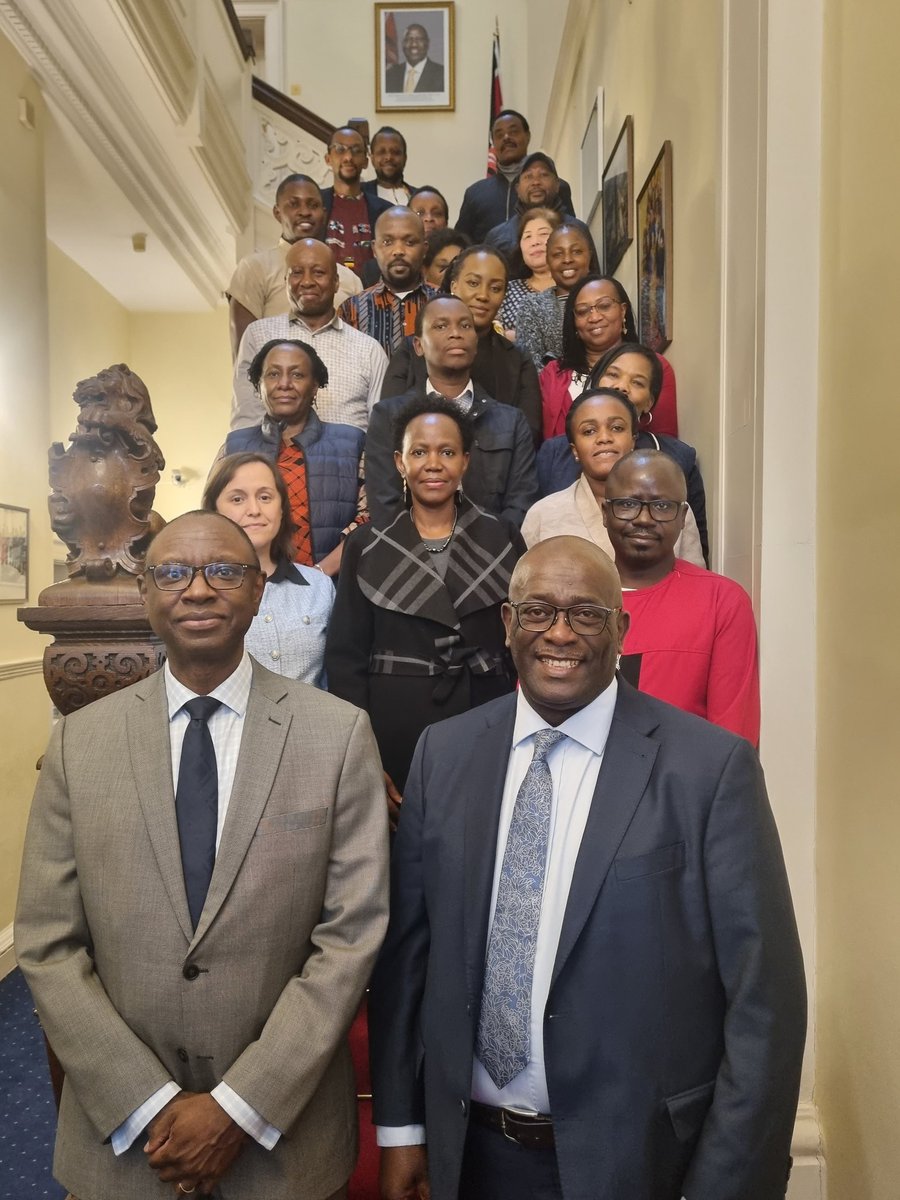 Amb. Manoah Esipisu EBS (@mesipisu) on Twitter photo Today I bid farewell to the famous No. 45 Portland Place London. Great staff. Great moments. A fine Innings. Thanks to HE President <a href="/WilliamsRuto/">William Samoei Ruto, PhD</a> for retaining me in post and grateful for the opportunity to serve Government in diplomacy & communication. Today I bid farewell to the famous No. 45 Portland Place London. Great staff. Great moments. A fine Innings. Thanks to HE President <a href="/WilliamsRuto/">William Samoei Ruto, PhD</a> for retaining me in post and grateful for the opportunity to serve Government in diplomacy & communication.