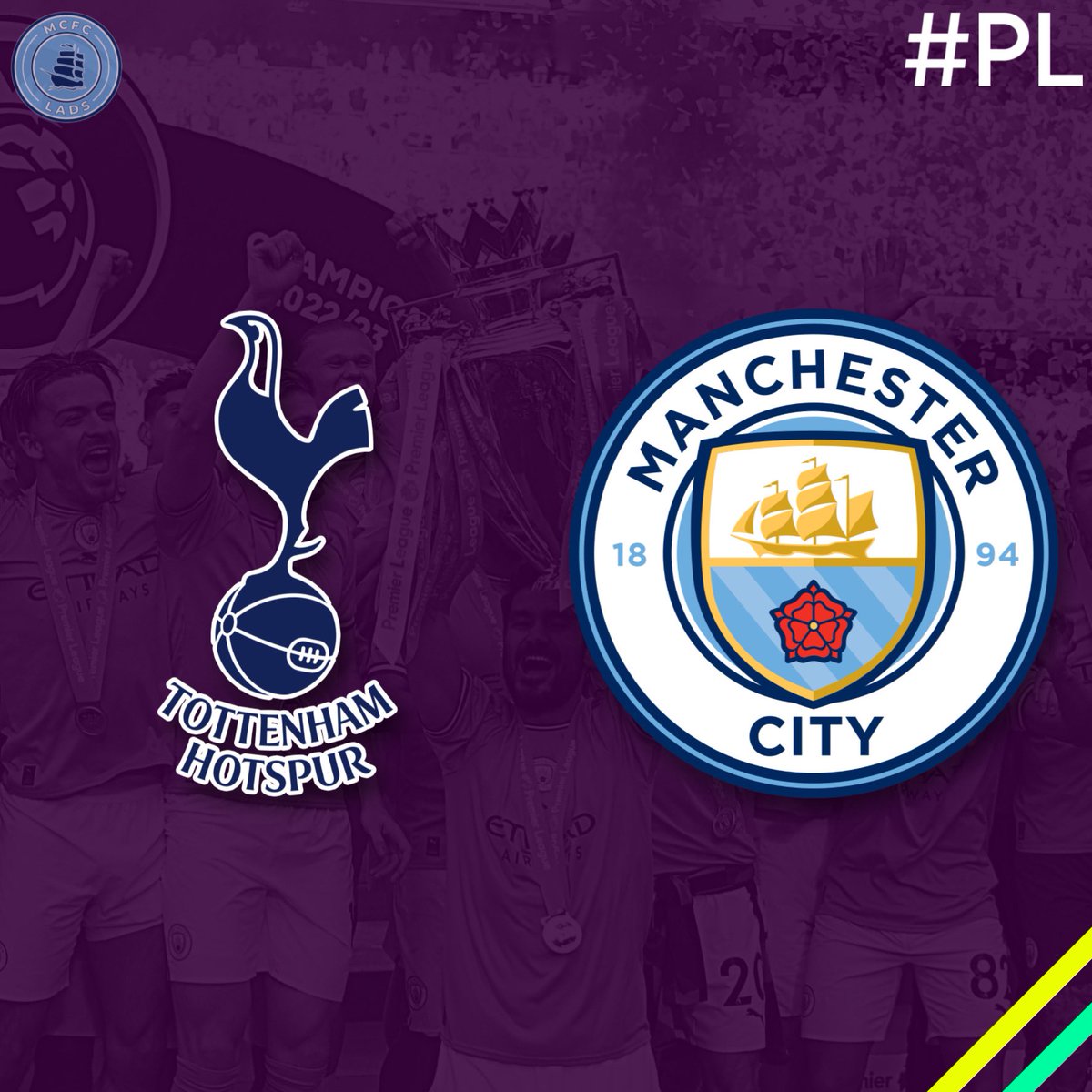 It’s Match Day! 👕 
 
🆚 @SpursOfficial v @ManCity
🕗 20:00 (UK Time) 
🏟 Tottenham Hotspur Stadium
🖥 Sky Sports