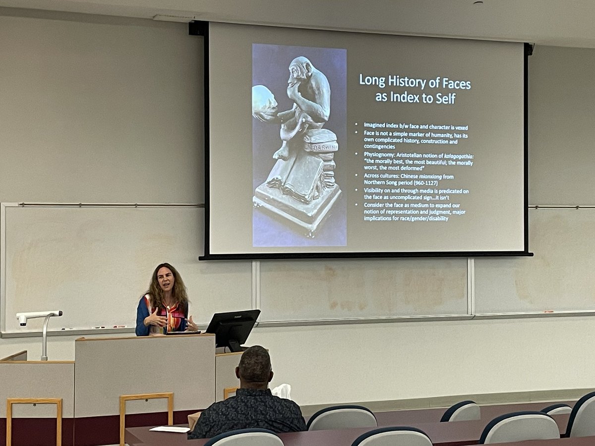 I may have missed #AAHM2024, but at least I was able to attend @Sharronapearl’s lecture on #FaceBlindness @KUMedCenter this afternoon.

Her book on the subject (Do I Know You?) is available now from @JHUPress! 

press.jhu.edu/books/title/12…

#histSTM #histmed