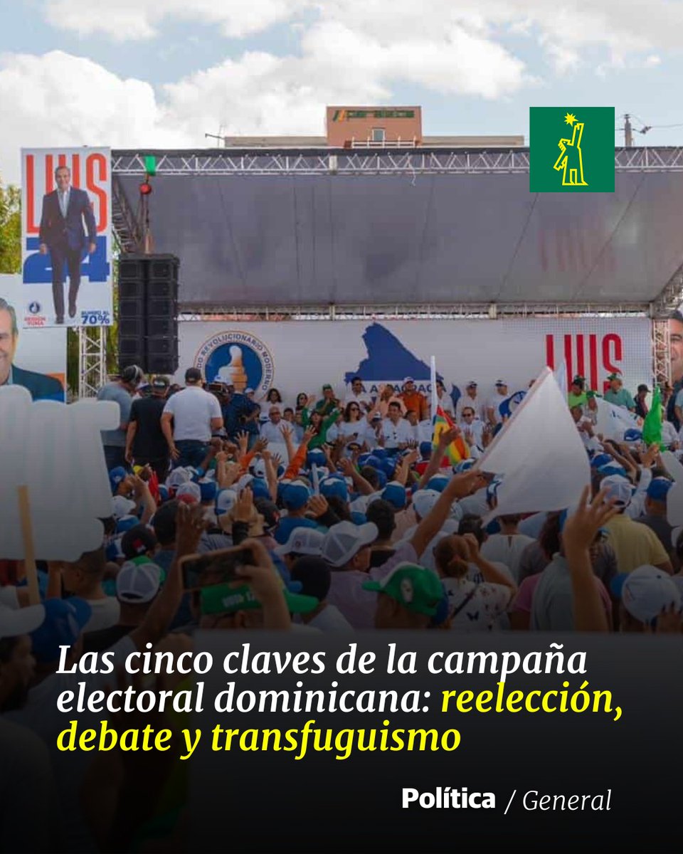 🗳 |#PolíticaDL| En un país en permanente campaña y tras las elecciones municipales de hace solo tres meses, el exceso de proselitismo ha generado cierto hartazgo

🔗ow.ly/G6ZJ50REYKb

#DiarioLibre #CampañaElectoral #Reelección #Transfuguismo