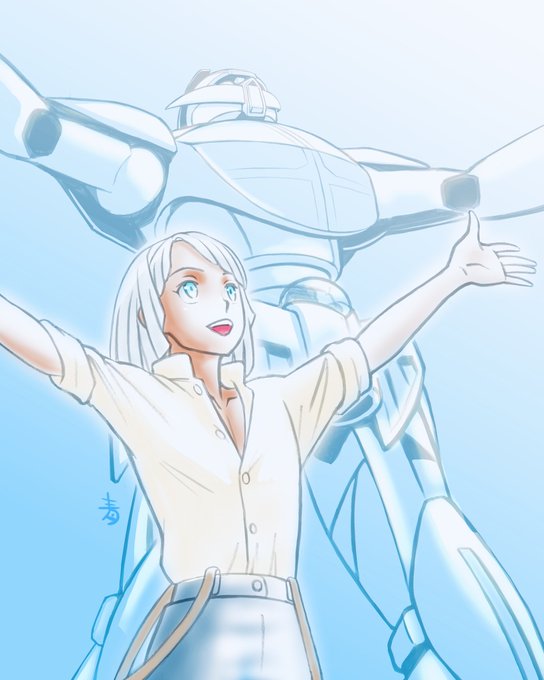 「青い眼 ロボット」のTwitter画像/イラスト(新着)