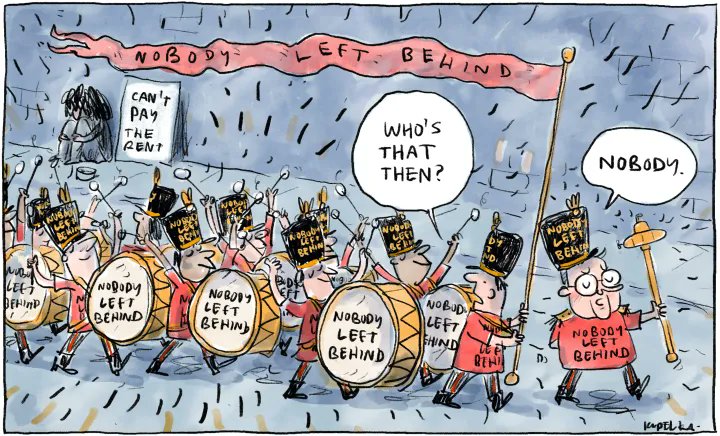 #Budget24 - Nobody left behind. 
Kudelka from last year. 
For those in poverty, nothing changes. #auspol