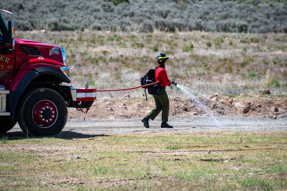 Over the weekend, our Southwest Area staff held their wildland engine training in Beaver County with local departments to simulate wildfire response. This year's simulation was based on the 2020 Minersville Fire. For more pictures 👉 buff.ly/4bEJ5vh