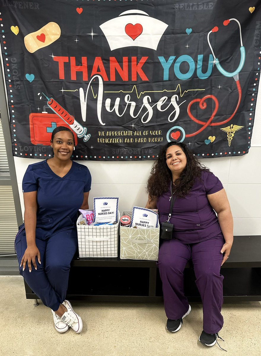 We want to wish these two wonderful ladies a Happy Nurses Day! We truly appreciate the unconditional love and care that they provide for our Knights each day! 

#TheKnightWay 💜