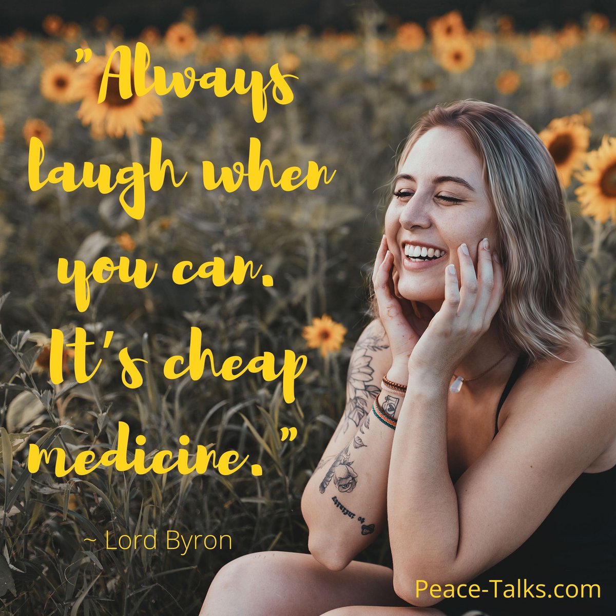 'Always laugh when you can. It’s cheap medicine.' ~ Lord Byron #divorce #divorcemediation #inspiration
