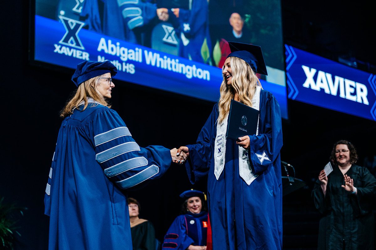 Congrats, Erin and Abby 🎓 📸: bit.ly/3UCsFfX #LetsGoX