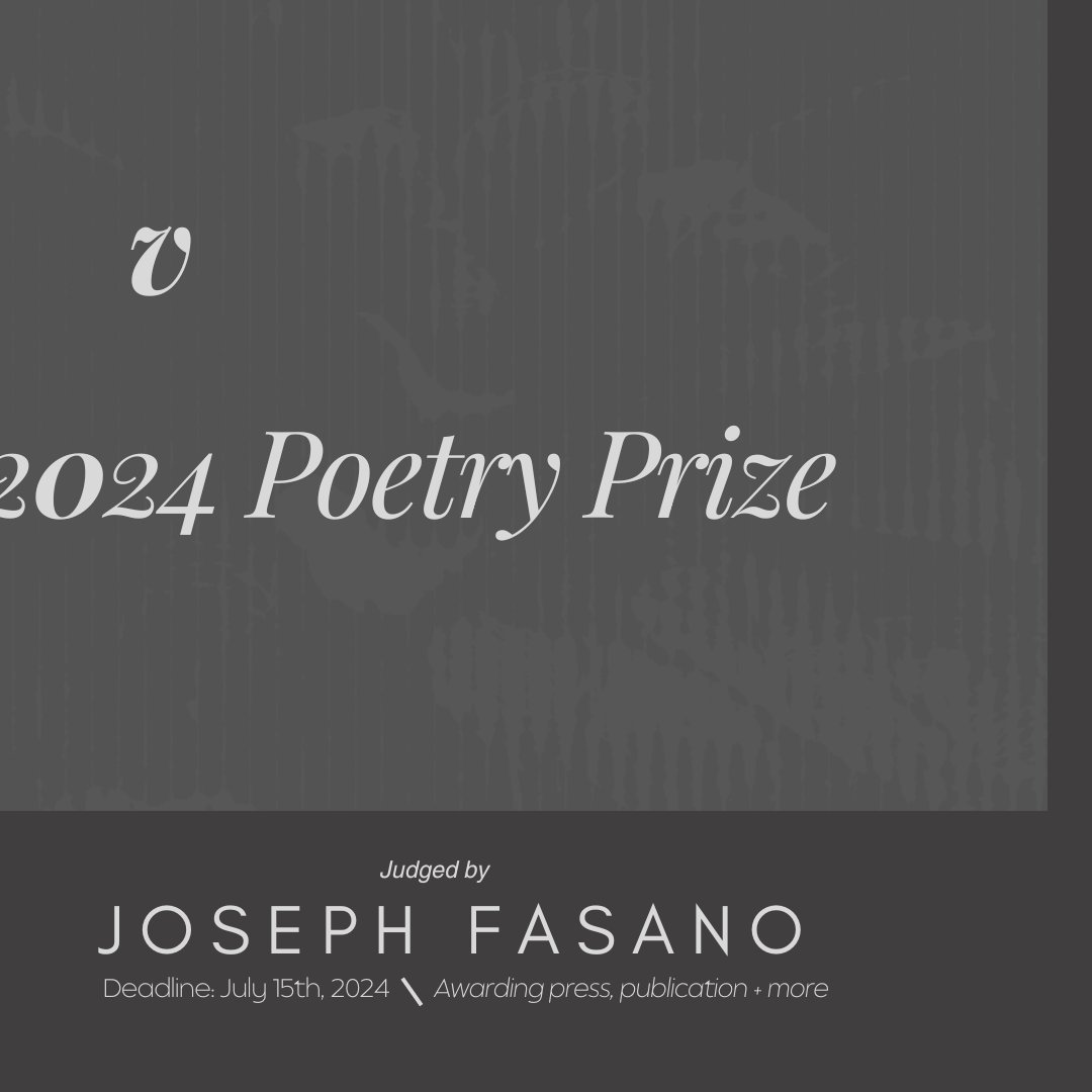 VERDANTJournal's tweet photo. Verdant is now open for submissions to the 2024 Poetry Prize. The inaugural contest judge is Joseph Fasano. 

The deadline is July 15th, 2024. Verdant welcomes poets of all ages and backgrounds. 

Learn more and submit on our website. https://t.co/2Cz8uhTfLE