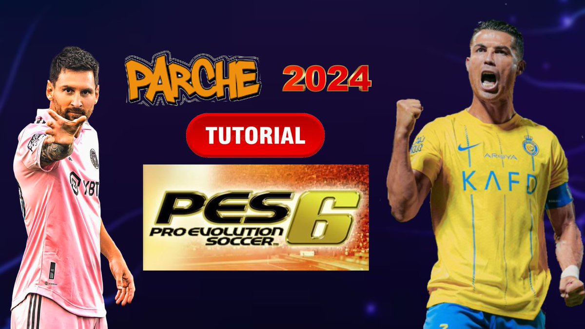 PES6 Infinitty Patch 2024 PC I TUTORIAL DE INSTALACION I PARCHE
video aqui youtube.com/watch?v=_cUL8i…