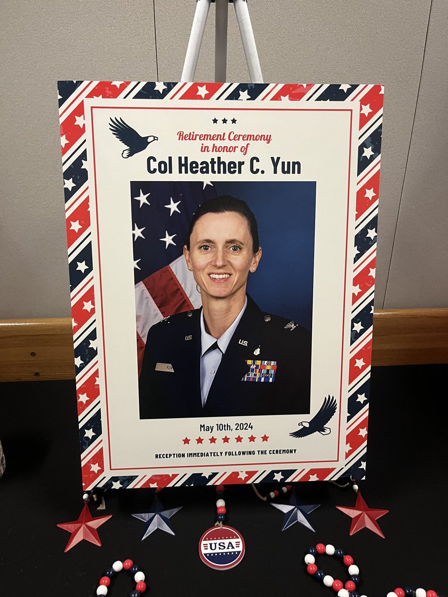 Such an inspiring mentor to so many…ends her military career with an inspiring retirement ceremony I recommend the podcast about being a military ID doc: wardocspodcast.com/post/episode-2… #IDTwitter