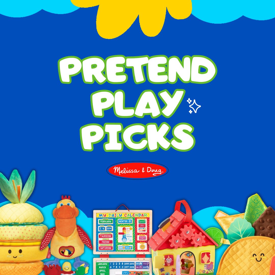 Dream, imagine, play, repeat. 💭✨ Shop top toddler picks from Melissa & Doug on ToysRUs.com or at your local #ToysRUsAtMacys!