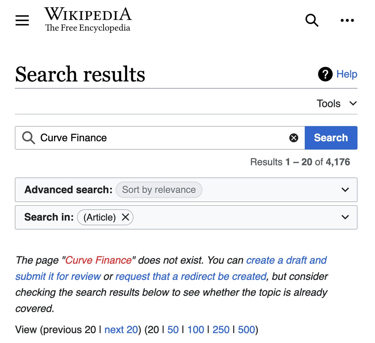 I am admittedly in deep, but this is crazy to me. Years of history and tech just totally absent. Other things that don't exist on Wikipedia: Compound, Yearn Finance, Lido, Cosmos, Optimism, Arbitrum, ENS, and many more.