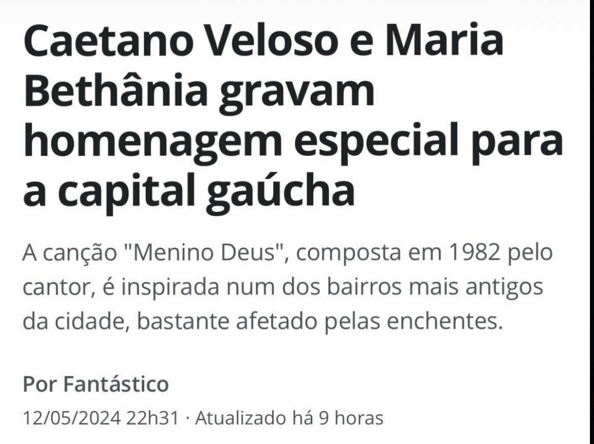 Quando você pensa que as coisas não podem piorar pra população do Rio Grande do Sul.