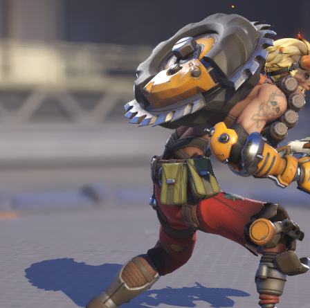 Junkrat's ass is so flat you could mistake that for the front good lord they couldn't even give him a LITTLE to work with