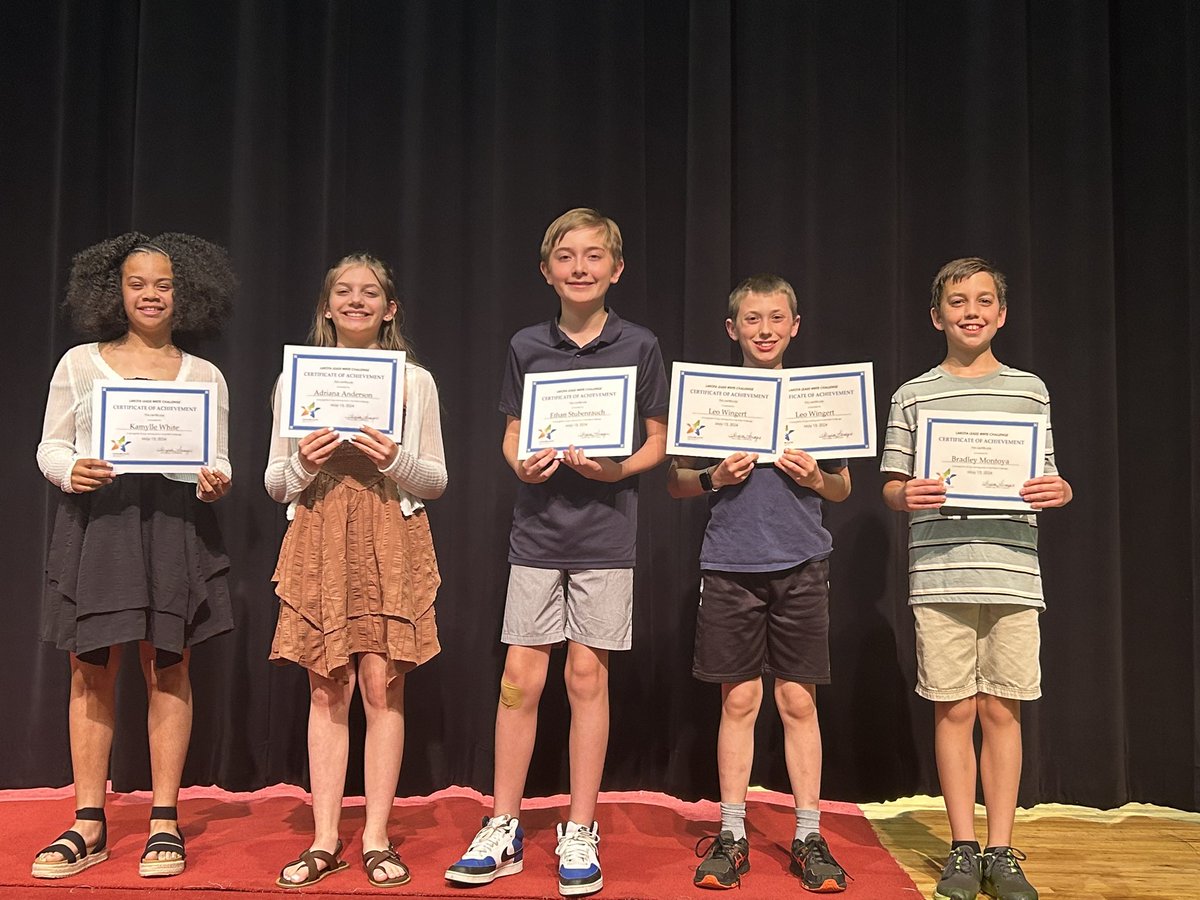 Congratulations to my 6th winners for the Write Challenge!! So proud of each one! Such talented writers! <a href="/LakotaGifted/">Lakota Gifted Services</a> <a href="/INDY_Lakota/">Independence Elementary</a> <a href="/lakotaleads/">Lakota LEADS</a> #proudteacher
