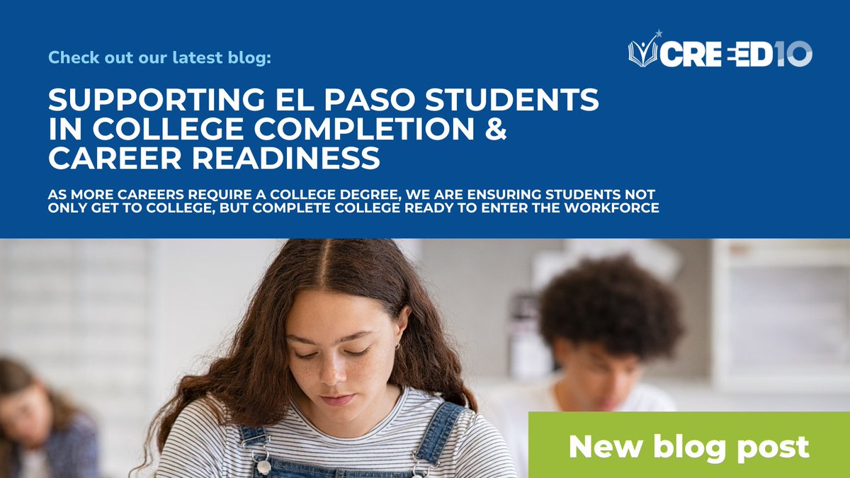 Did you miss our latest piece in the El Paso Times and El Paso Inc. yesterday? You can catch up and read more about our commitment to supporting teachers in El Paso in our blog! 📝 #10YearsOfCREEED creeed.org/2024/05/13/10-…