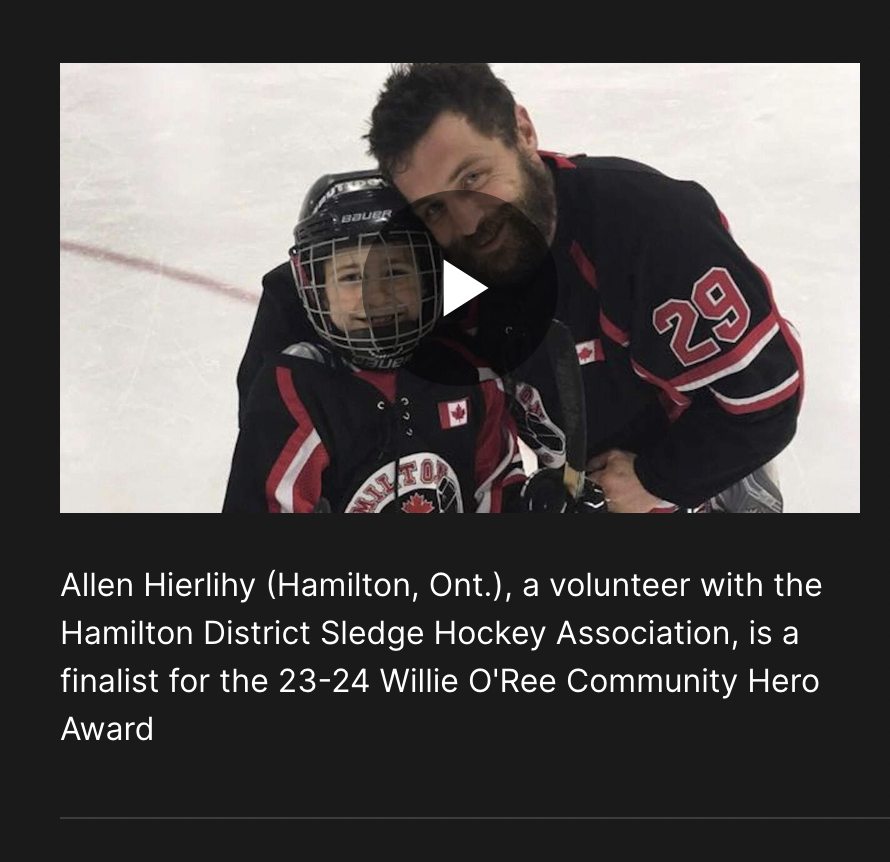 If you are 🇨🇦, do vote for the @NHL Willie O’Ree Community Hero Award. Allen Hierlihy is so deserving of this award! nhl.com/community/will…