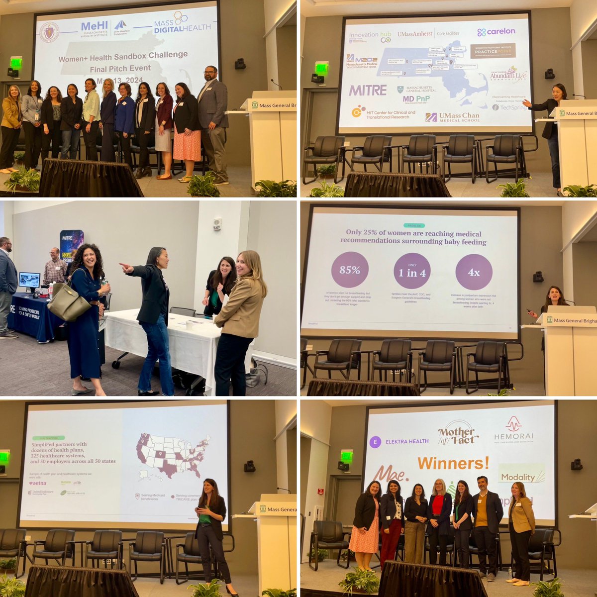 Great Women+ #Health Sandbox Challenge Final Pitch hosted by @Mass_Tech @MassEHealth @MassGenBrigham with highlights from Secretary Yvonne Hao & @ARPAHealth! Congrats @andreakippolito @SimplifedB for being named a winner! #healthcare #innovation #digitalhealth #entrepreneurship