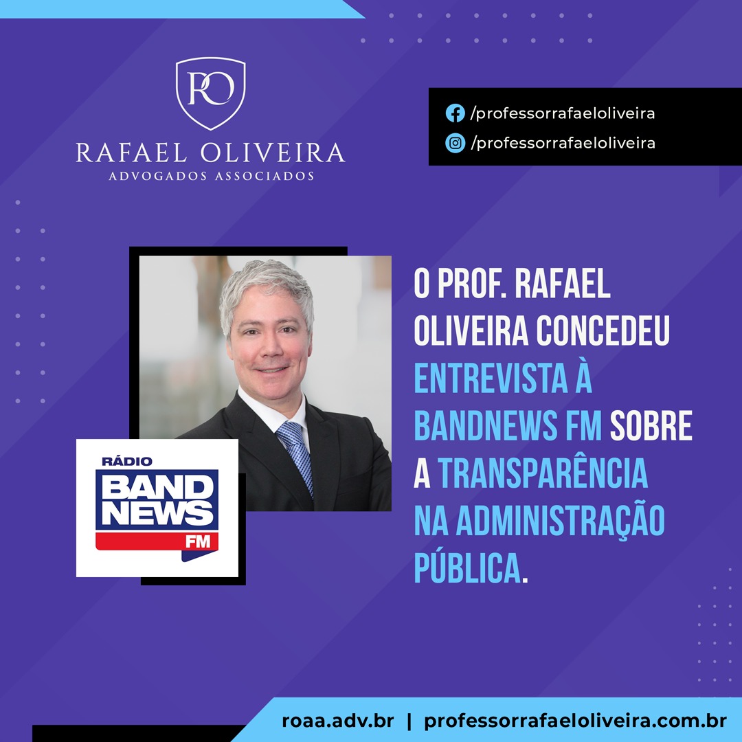 Entrevista concedida à BandNews FM a respeito da transparência na Administração Pública.

band.uol.com.br/bandnews-fm/ri…