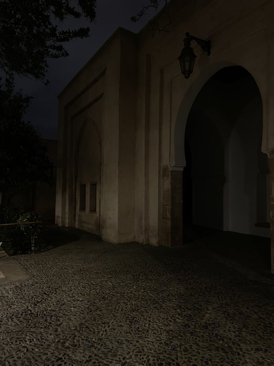 Exclusive look at Andalusian Gardens in Morocco after dark.