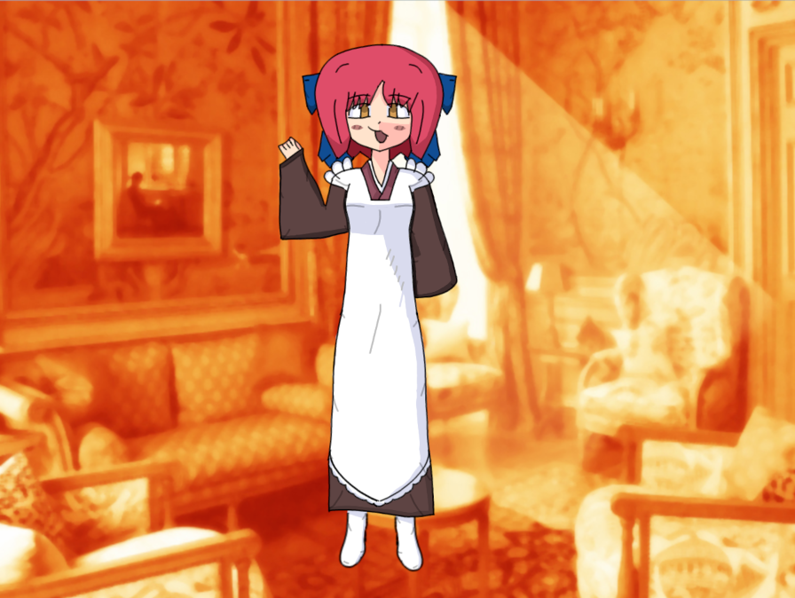 Now she has her apron

#meltyblood #tsukihime