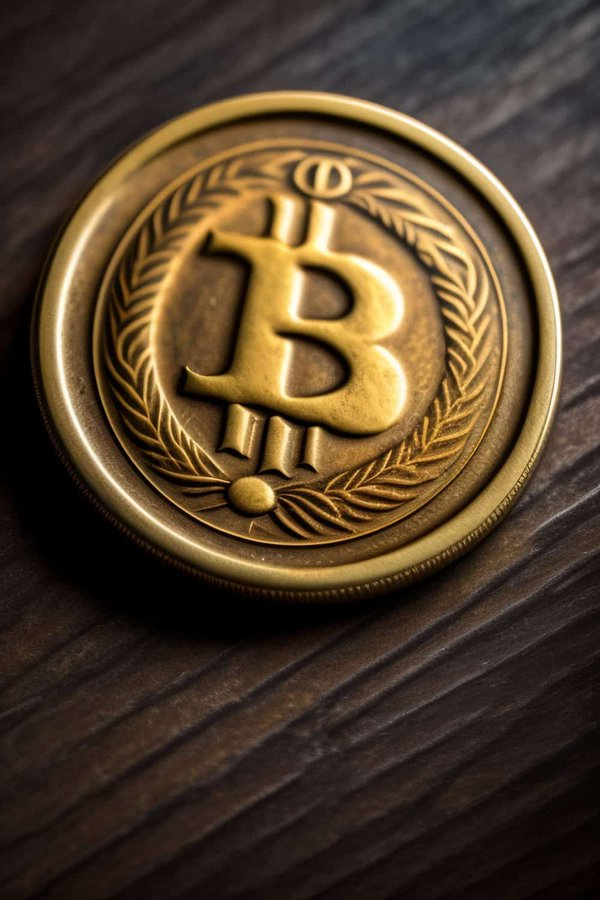 Field Note: Inspecting coin #10343  

We can see an ancient gold coin. The laurel wreath is a symbol of victory and honor, commonly used in ancient Roman times. The overall aesthetic of the coin, gives it a classic, prestigious and valuable appearance

<a href="/scripsdotart/">Scrips</a>