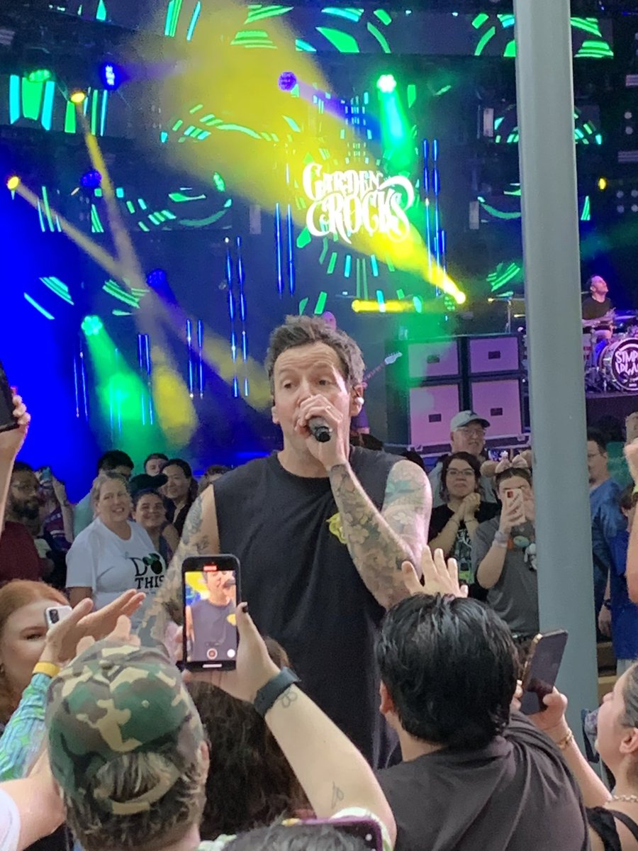 seeing simple plan at epcot is a yearly tradition