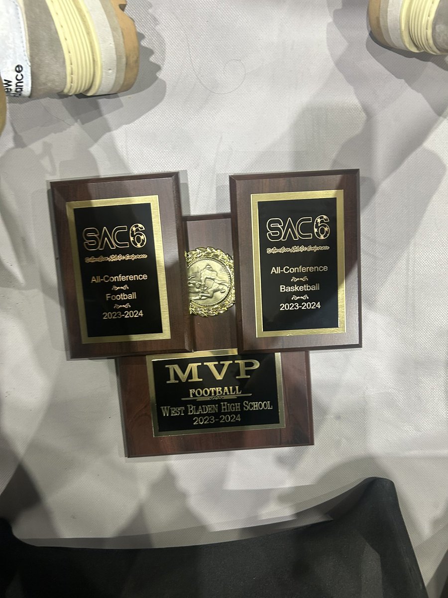 Beyond blessed! To be the 23-24’ Football MVP, Football All- Conference, and Basketball All- Conference.