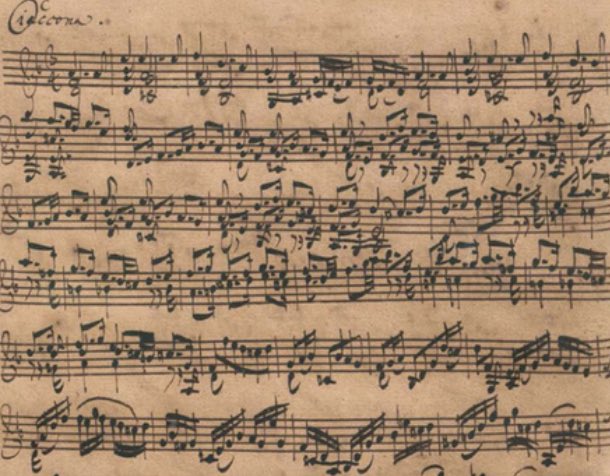 Bach’s calligraphy was gorgeous