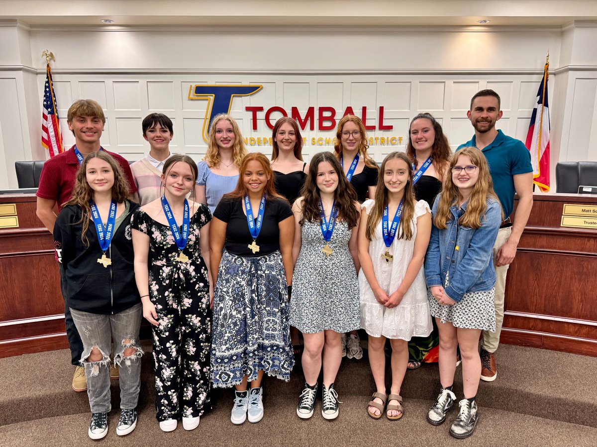Board Recognition! Tonight, we celebrated the success of the @TISDTHS JV and Varsity Winter Guards. Congrats on an award-winning year as state champs! #DestinationExcellence