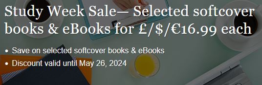 Study Week Sale - choose from a huge selection of paperbacks &amp; eBooks for £/$/€16.99 each, until 26 May 2024!

Browse our Geography backlist at link.springer.com/search?facet-s…